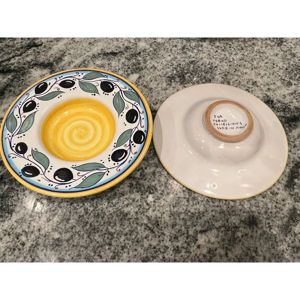 Set of two‎ small Made in italy Bowl Plate to hold small possessions